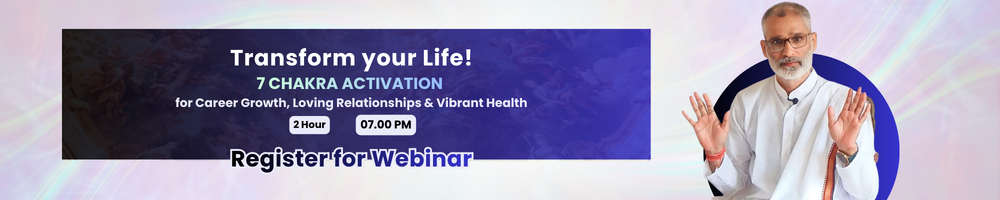 7 Chakra Webinar Ad Banner | Narendra Healing Foundation