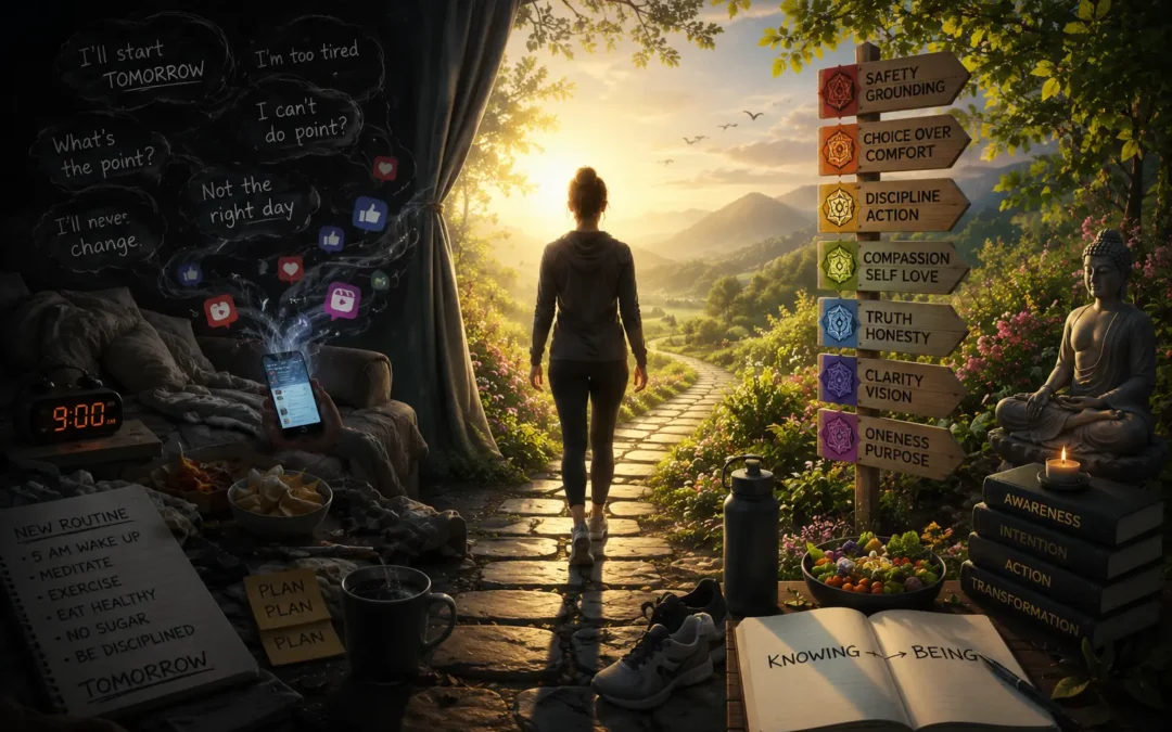 From Knowing to Being: The Journey from Awareness to Action