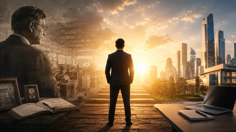 Nobody talks about what it is like to inherit a business you did not build.